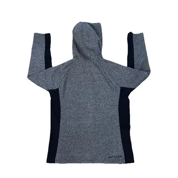 Spyder Hoodie Sweater Youth XL (18/20) Gray Full Zip Pockets Embroidered Logo - Picture 4 of 13